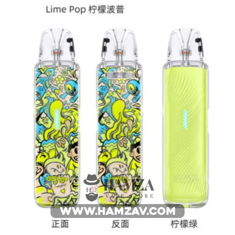 Uwell Caliburn G5 Lite Pod - يوويل كاليبرن جي 5 لايت بود - Lime Pop - MTL Pods