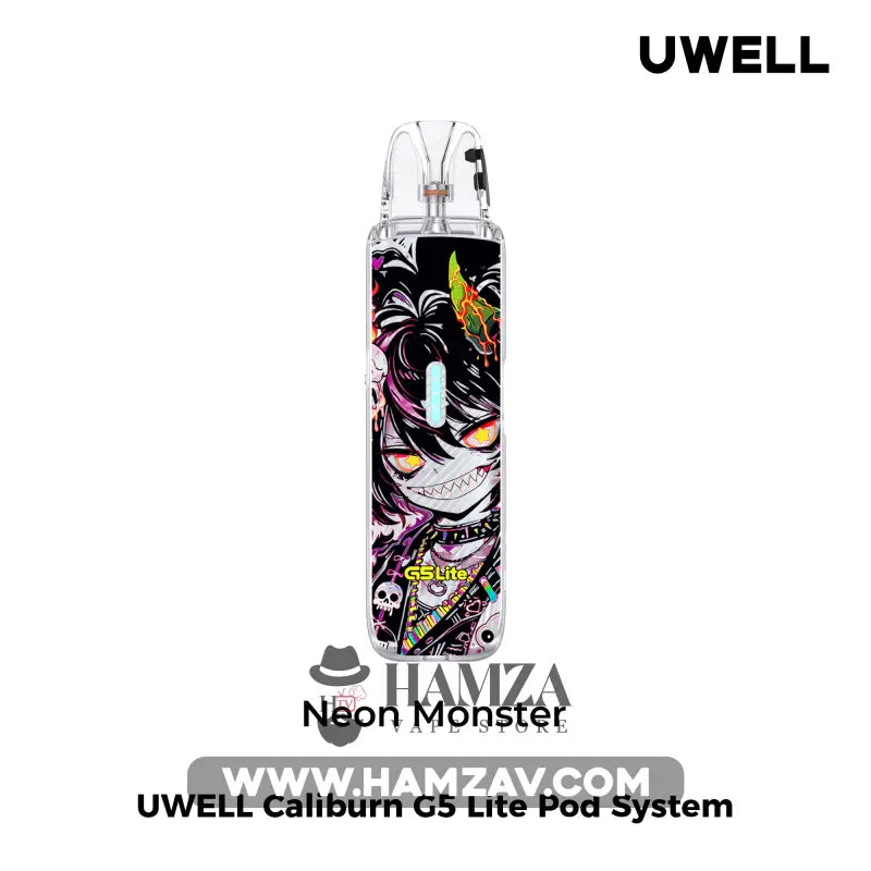Uwell Caliburn G5 Lite Pod - يوويل كاليبرن جي 5 لايت بود - Neon Monster - MTL Pods