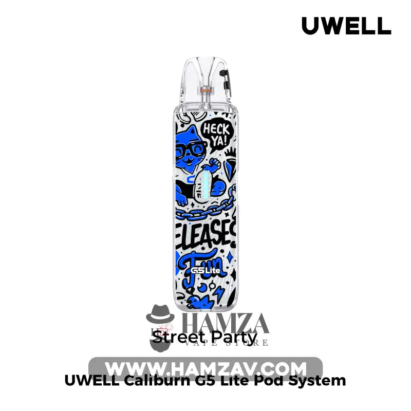 Uwell Caliburn G5 Lite Pod - يوويل كاليبرن جي 5 لايت بود - Street Party - MTL Pods
