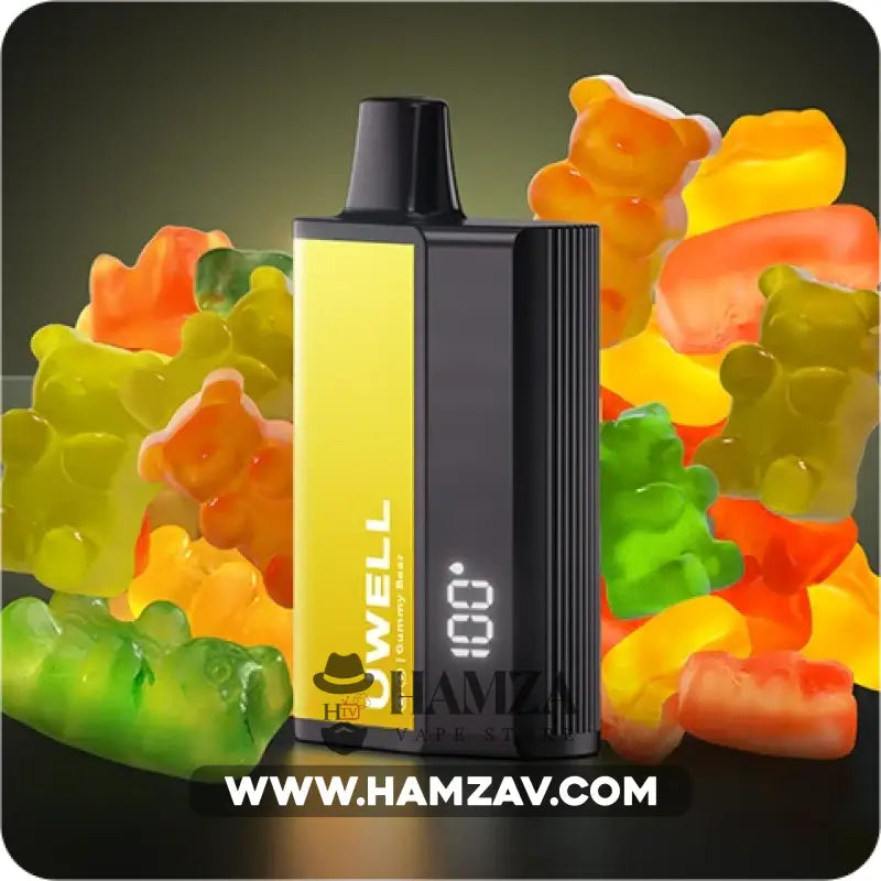 Uwell Disposable Dl8000 Puffs Gummy Bear - يوويل دي ال ٨٠٠٠ ديسبوزابل جامي بير كاندي