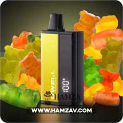 Uwell Disposable Dl8000 Puffs Gummy Bear - يوويل دي ال ٨٠٠٠ ديسبوزابل جامي بير كاندي