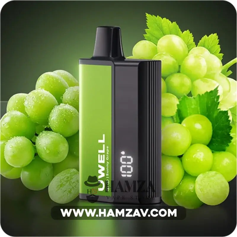 Uwell Disposable Dl8000 Puffs Sunny Grape - يوويل دي ال ٨٠٠٠ ديسبوزابل عنب