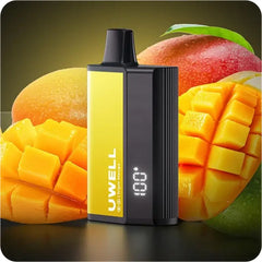 Uwell Disposable Dl8000 Puffs Triple Mango - يوويل دي ال ٨٠٠٠ ديسبوزابل مانجو