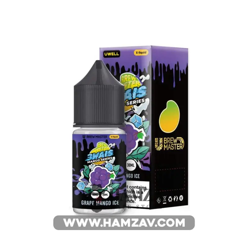 UWELL E-Liquid SaltNic Grape mango - يوويل ليكويد سالت مانجو عنب - 30ML (50MG) - Premium Liquid