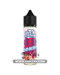 Vape Station Dondo - فيب ستيشن بسكويت كريمة فراولة Dl (60Ml) / 3Mg Egyptian Liquid