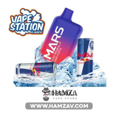 Vape Station Mars Disposable 5000 Puffs Iced Red Bull -