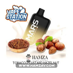 Vape Station Mars Disposable 5000 Puffs Tobacco Custard Hazelnut -