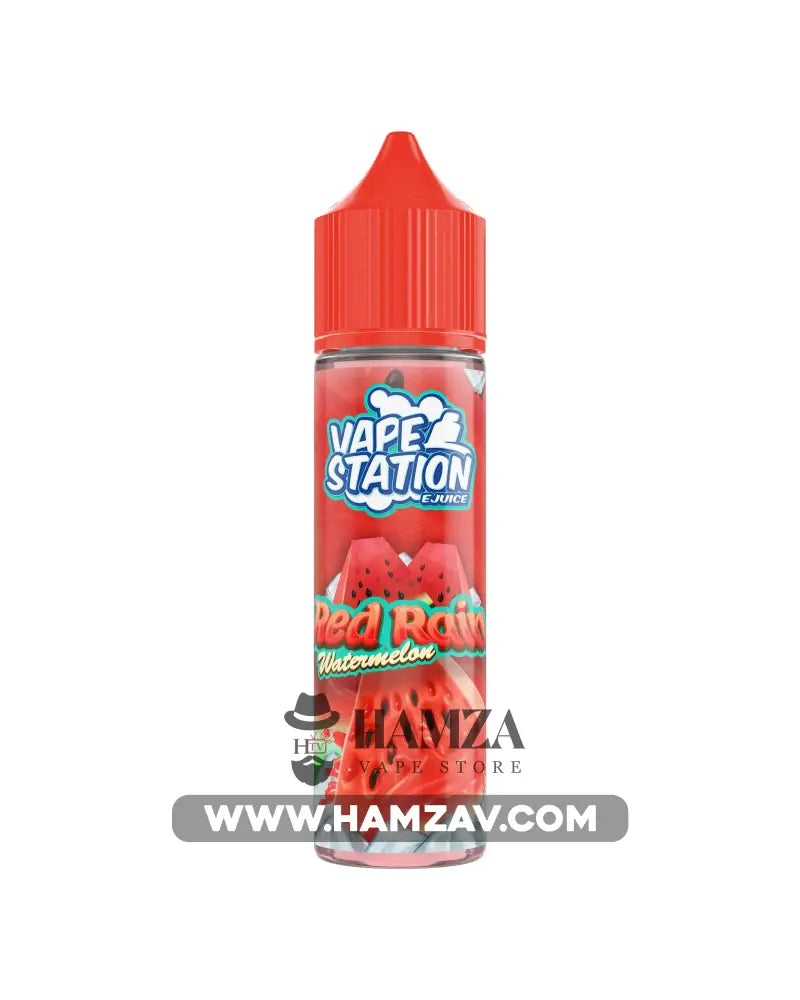 Vape Station Red Rain - فيب ستيشن بطيخ ساقع Dl (60Ml) / 3Mg Egyptian Liquid