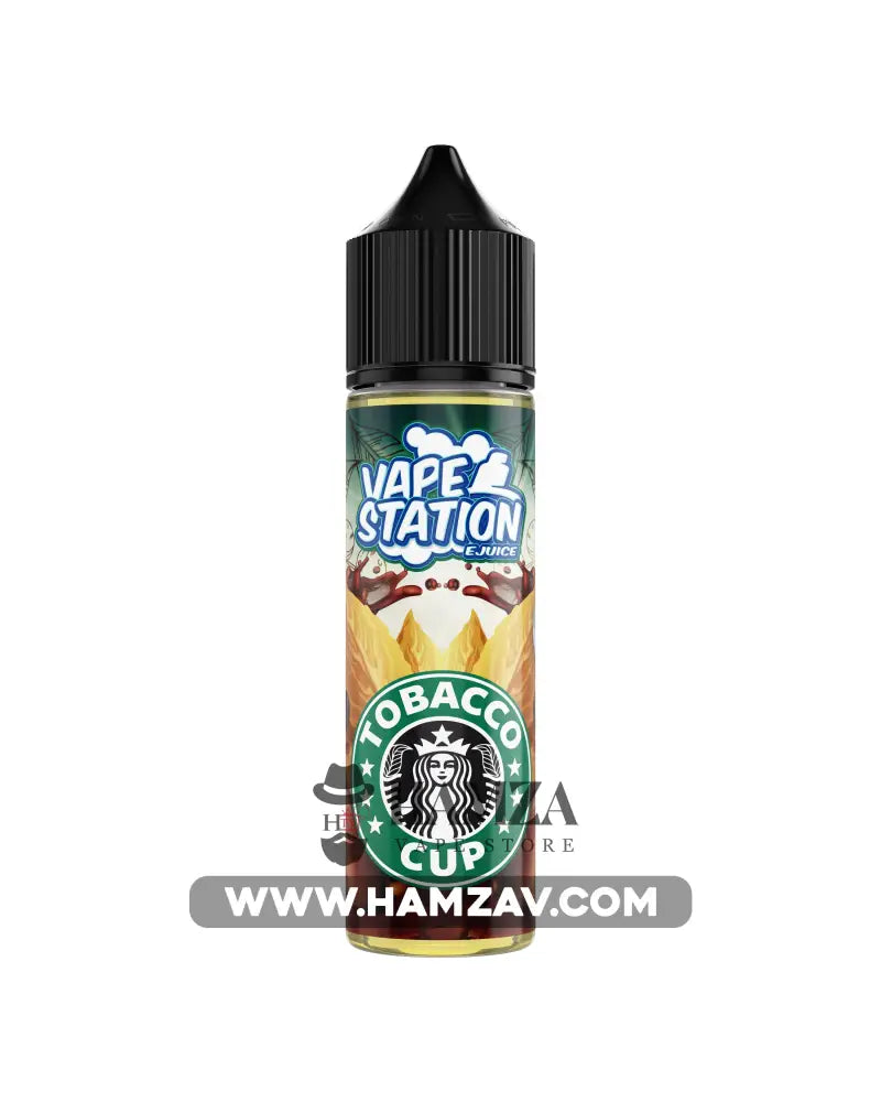 Vape Station Tobacco Cup - فيب ستيشن توباكو قهوة Dl (60Ml) / 3Mg Egyptian Liquid