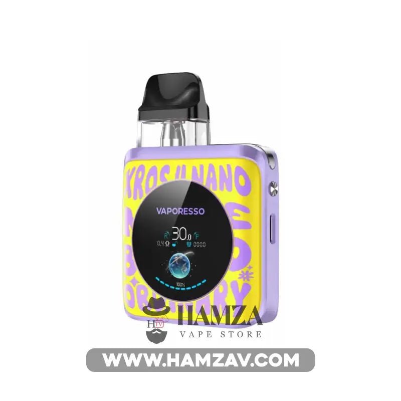 Vaporesso XROS 4 NANO Pod - فابوريسو اكس روس 4 نانو بود Word-Pop Yellow MTL Pods