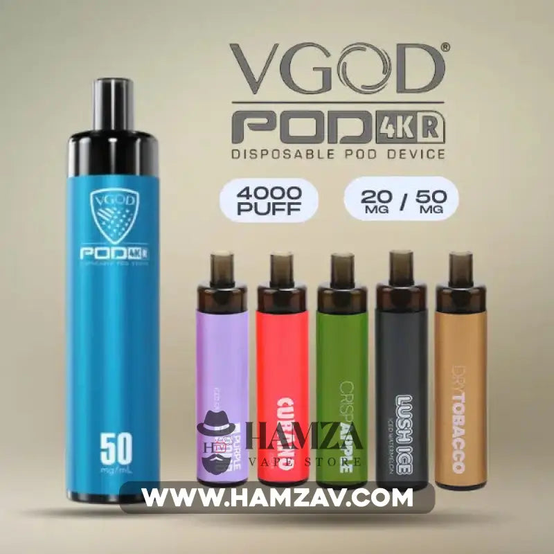 Vgod Pod 4K Disposable Berry Bomb Iced -