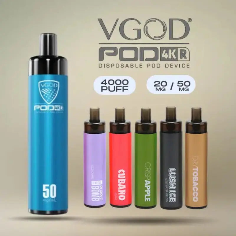 Vgod Pod 4K Disposable Cubano -