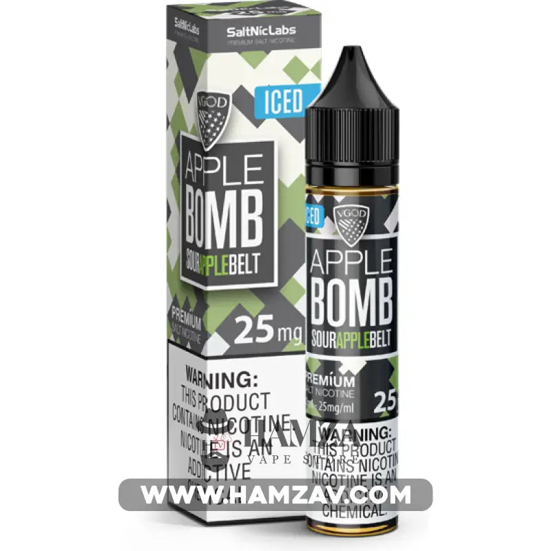 Vgod Saltnic Apple Bomb - Premium Liquid