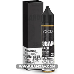 Vgod Saltnic Cubano Black - Premium Liquid