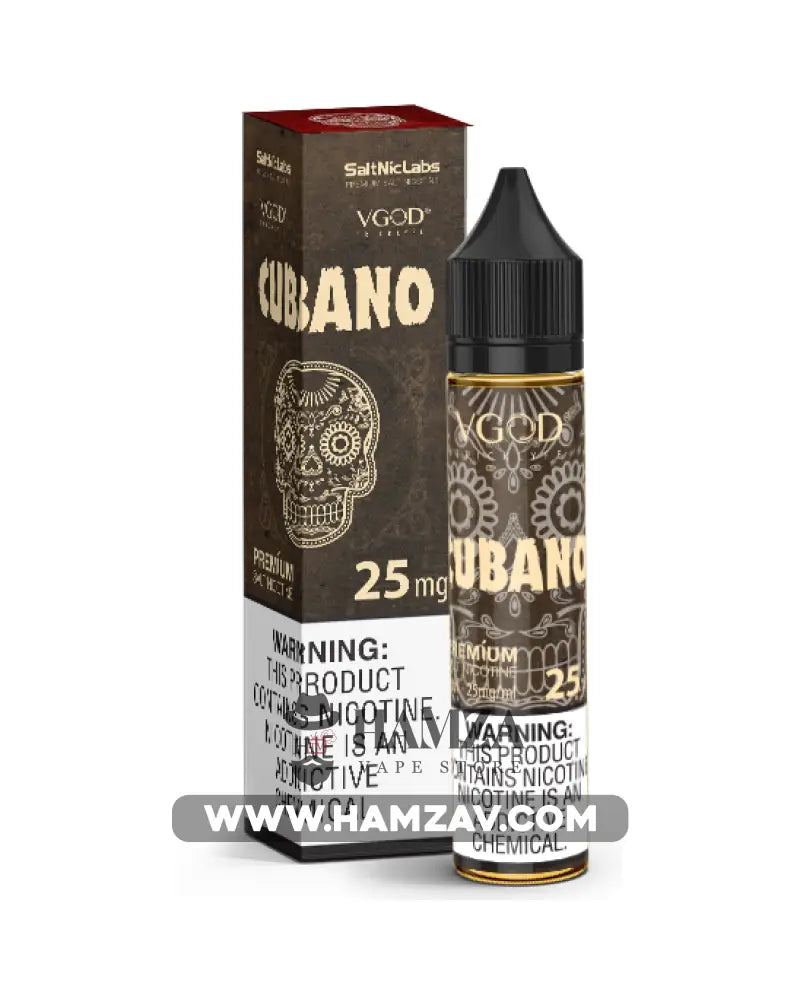 Vgod Saltnic Cubano - Premium Liquid