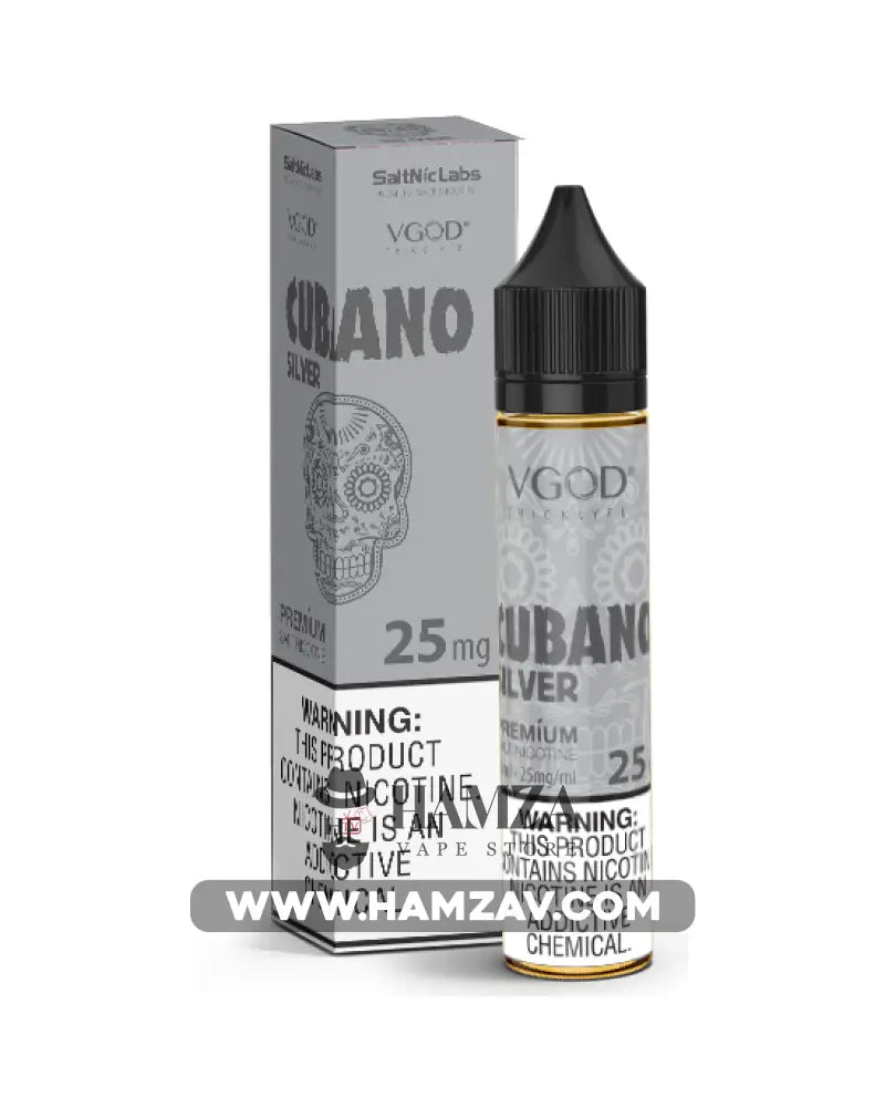 Vgod Saltnic Cubano Silver - Premium Liquid