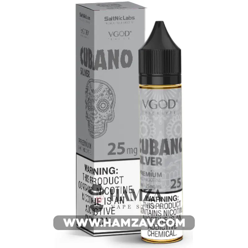 Vgod Saltnic Cubano Silver - Premium Liquid
