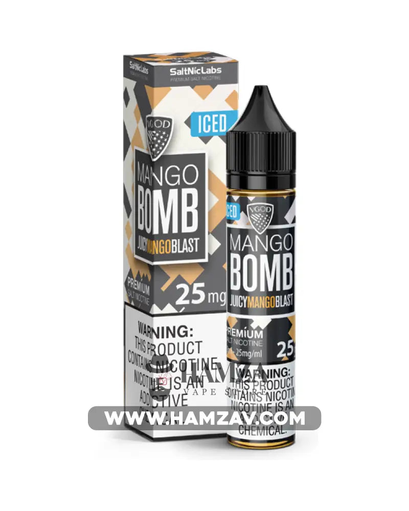 Vgod Saltnic Mango Bomb - Premium Liquid