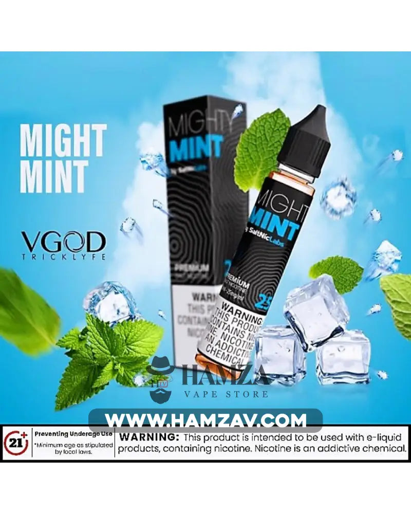 Vgod Saltnic Mighty Mint - Premium Liquid