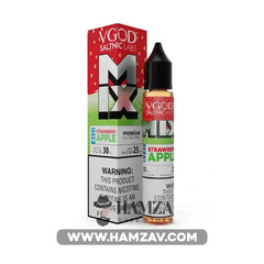 VGOD SaltNic Mix Strawberry Apple - في جود سولت ميكس فراولة تفاح Premium Liquid
