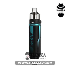 Voopoo Argus 40 Pod - Litchi Leather & Blue Mtl Pods