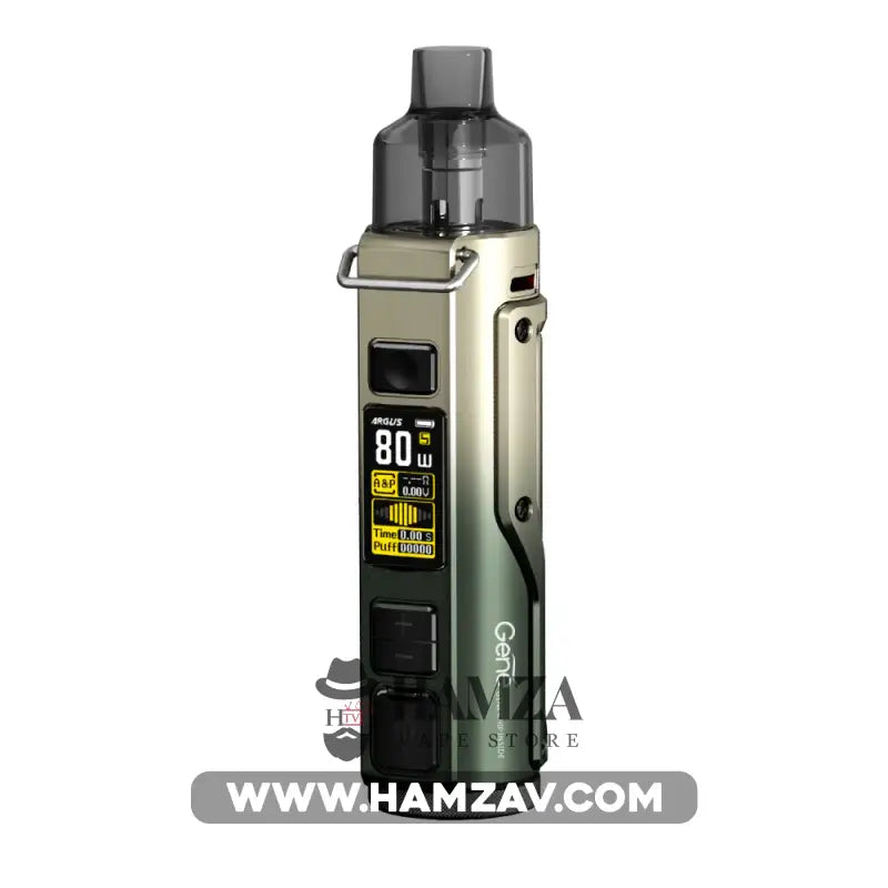 Voopoo Argus Pro Pod - فوبو ارجوس برو بود Green Gold Dl Pods