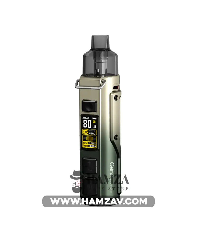 Voopoo Argus Pro Pod - فوبو ارجوس برو بود Green Gold Dl Pods