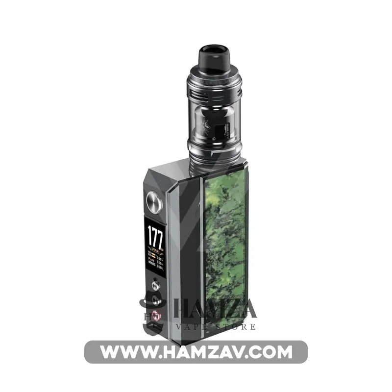 Voopoo Drag 4 Kit - فوبو دراج كيت Gunmetal + Forest Green Kits