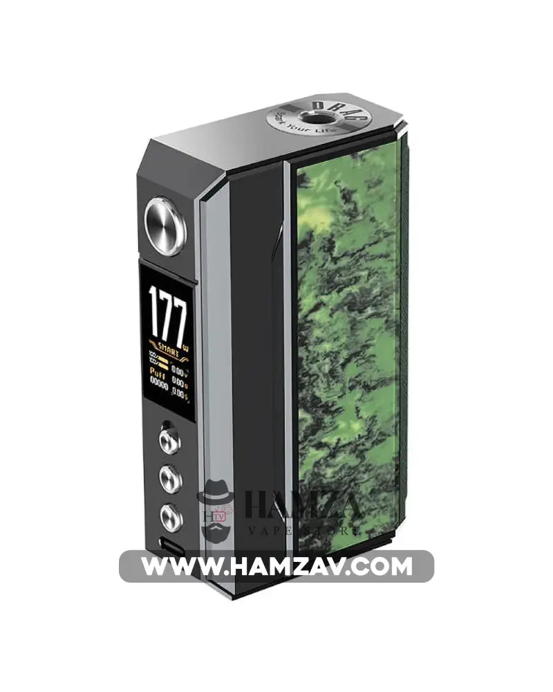 Voopoo Drag 4 Mod - Gunmetal Forest Green Mods