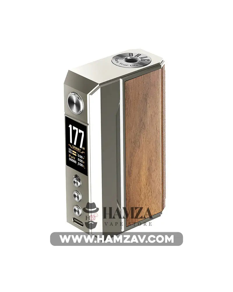 Voopoo Drag 4 Mod - Pale Gold Walnut Mods