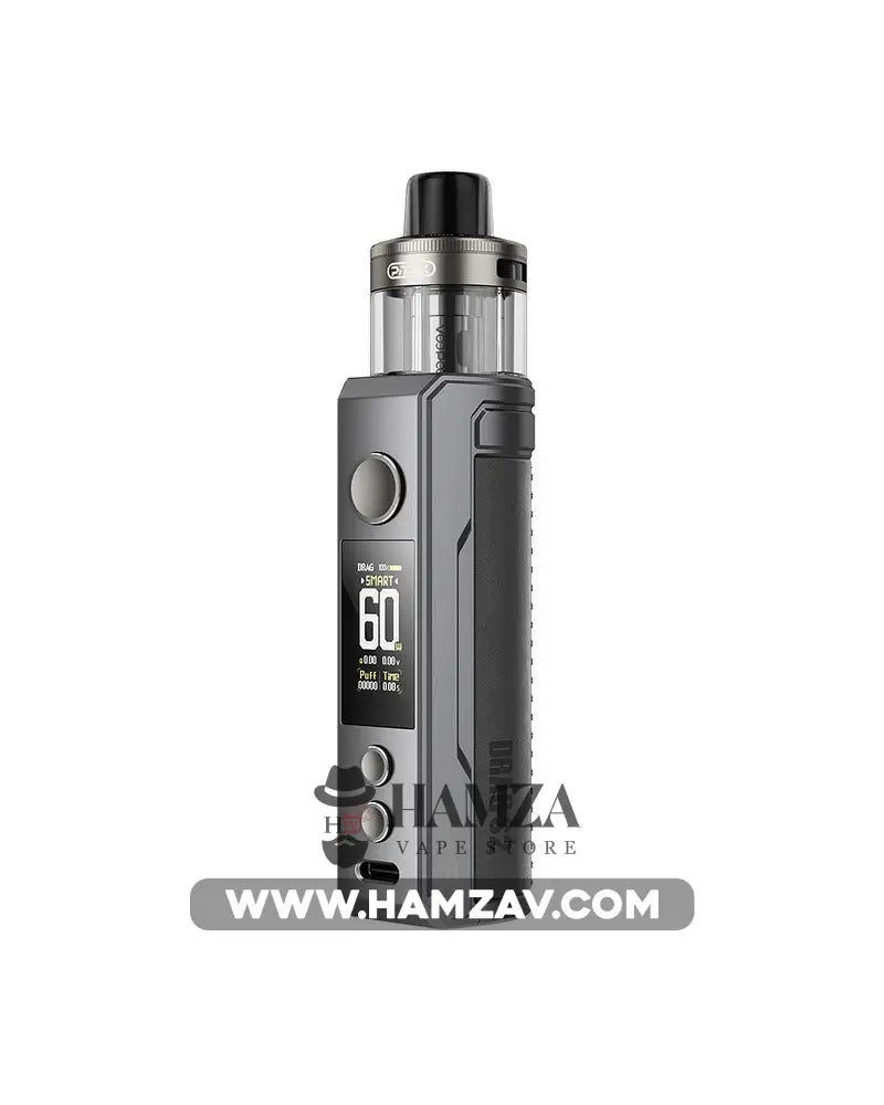 Voopoo Drag S2 Pod - فوبو دراج اس 2 بود Grey Metal Dl Pods