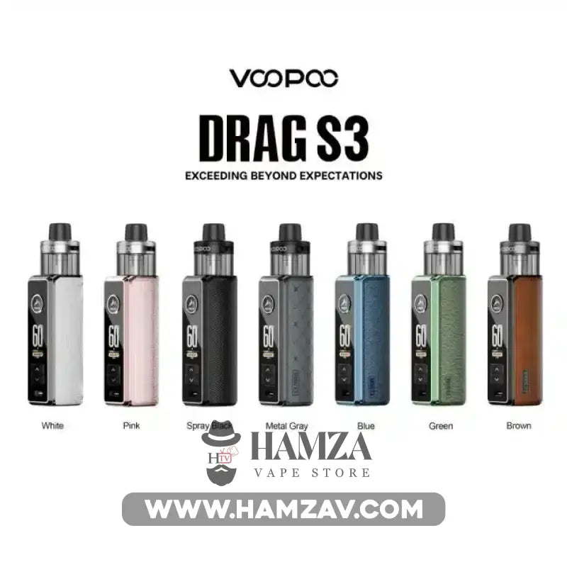 Voopoo Drag S3 Pod - فوبو دراج اس 3 بود DL Pods