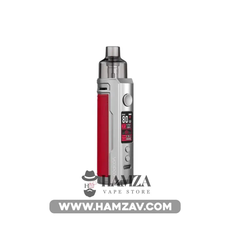 Voopoo Drag X Pod - Silver + Red Dl Pods