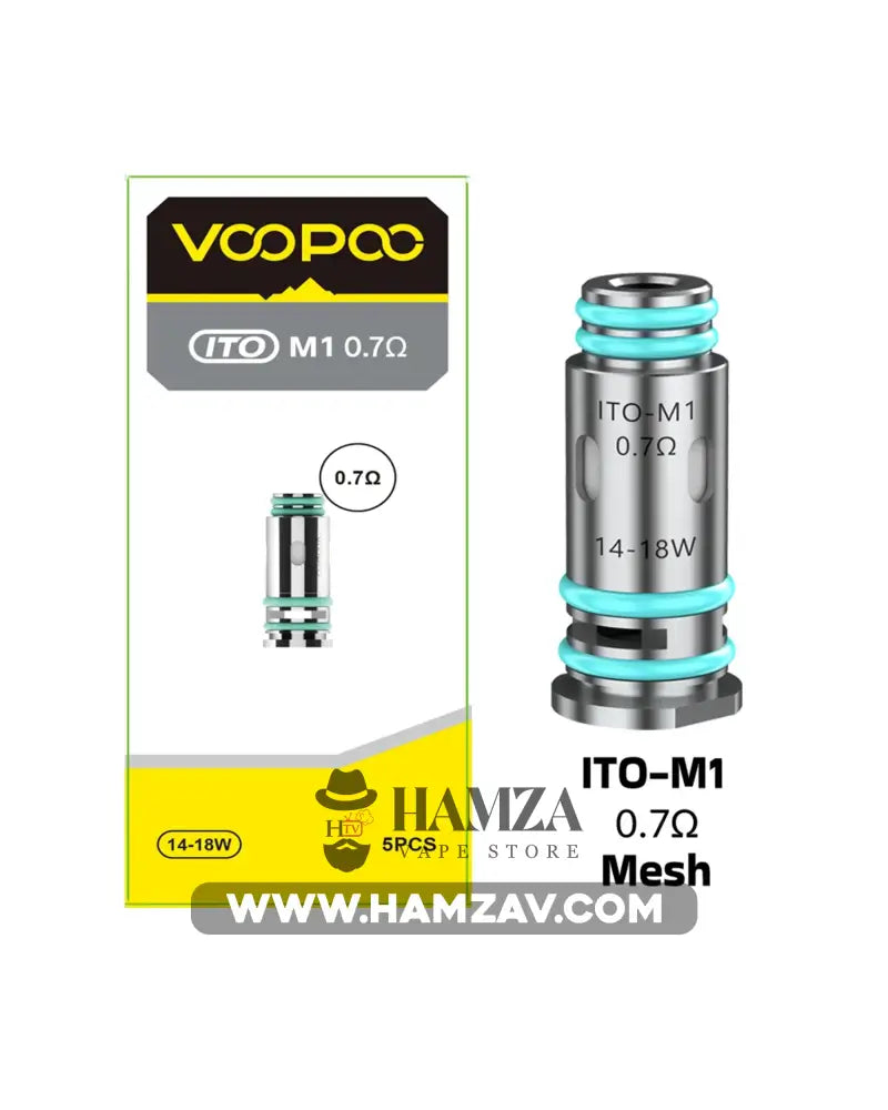 Voopoo Ito Coils - كويل فوبواي تي او Ito-M1 0.7Ω