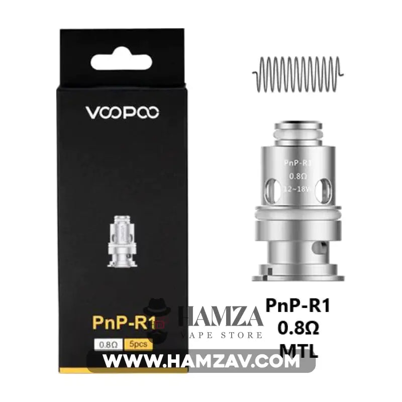 Voopoo Pnp Coils - Pnp-R1 0.8