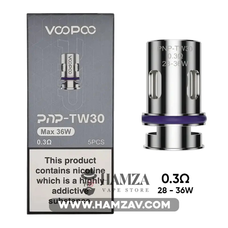 Voopoo Pnp Coils - كويل فوبو بي ان Pnp-Tw30 0.3Ω