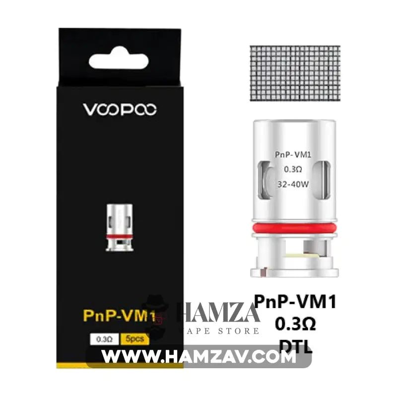Voopoo Pnp Coils - Pnp-Vm1 0.3