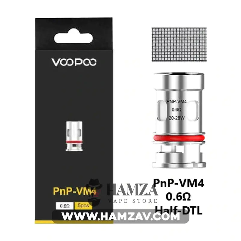 Voopoo Pnp Coils - Pnp-Vm4 0.6