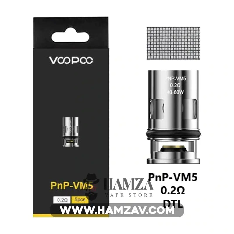 Voopoo Pnp Coils - Pnp-Vm5 0.2