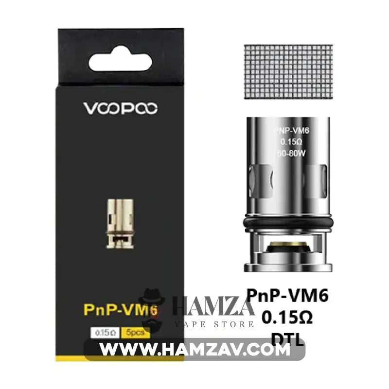Voopoo Pnp Coils - Pnp-Vm6 0.15