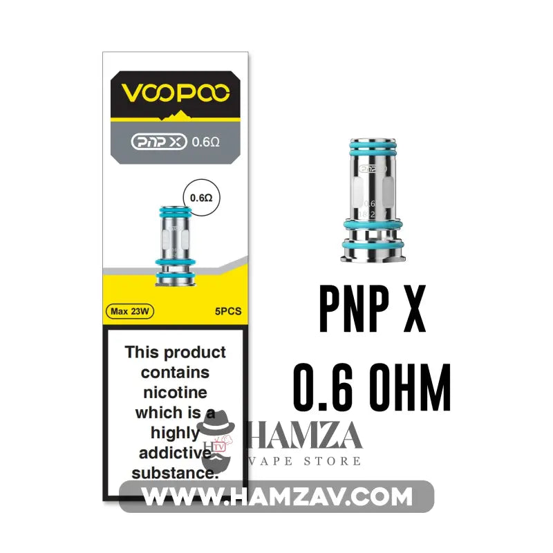 Voopoo Pnp X Coils - كويل فوبو بي ان اكس Pnp 0.6Ω