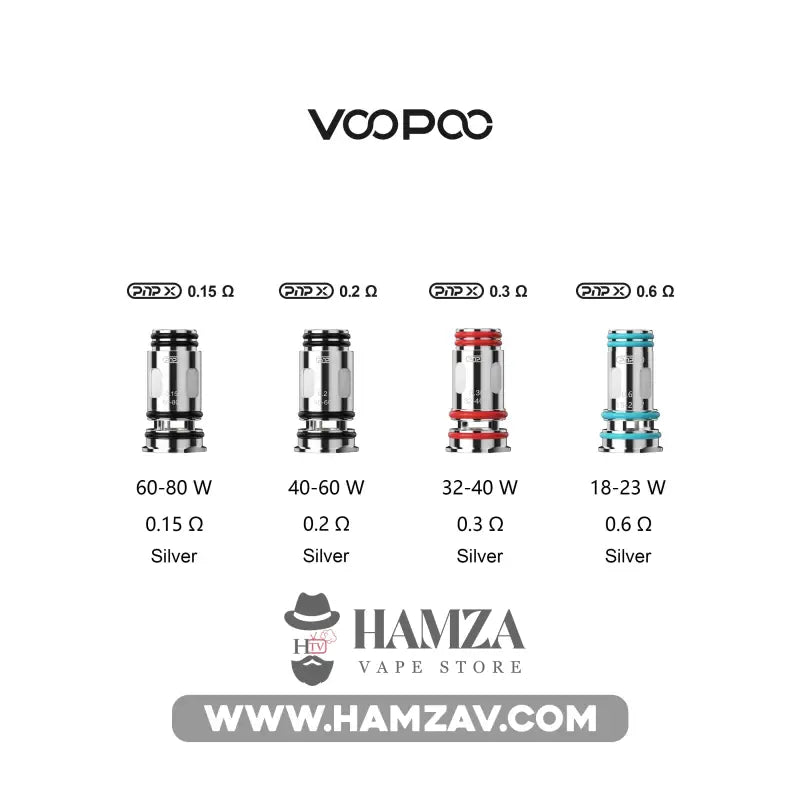 Voopoo Pnp X Coils - كويل فوبو بي ان اكس