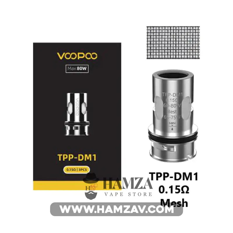 Voopoo Tpp Coils - Tpp-Dm1 0.15