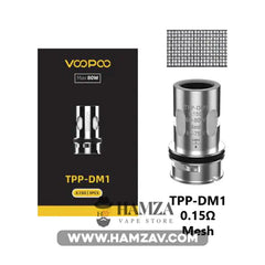 Voopoo Tpp Coils - Tpp-Dm1 0.15