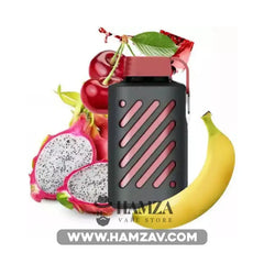 Vozol Disposable Gear 10000 Puffs Dragonfruit Banana Cherry - HTV - Hamza The Vaper Vozol Disposable Gear 10000 Puffs Dragonfruit Banana Cherry - HTV - Hamza The Vaper