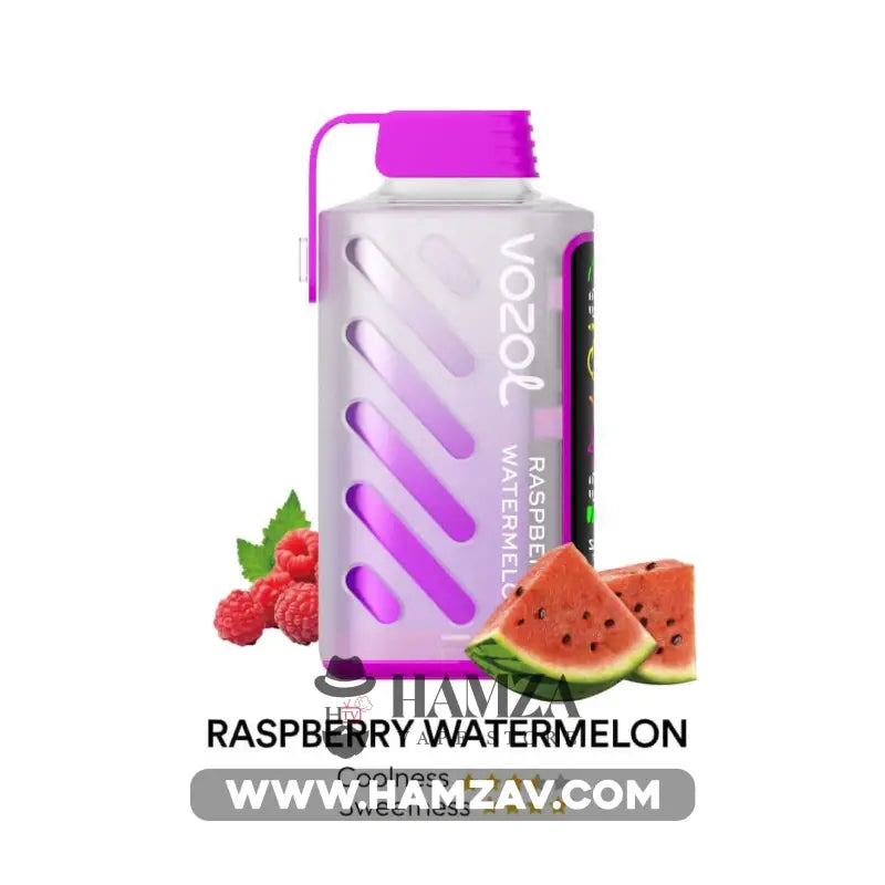 Vozol Disposable Gear 20000 Puffs Raspberry Watermelon - فوزول جير ديسبوزابل بطيخ توت احمر