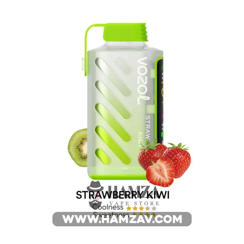 Vozol Disposable Gear 20000 Puffs Strawberry Kiwi - فوزول جير ديسبوزابل فراولة كيوي