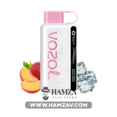 Vozol Disposable Star 12000 Puffs Peach Ice - فوزول ستار ديسبوزابل خوخ ساقع