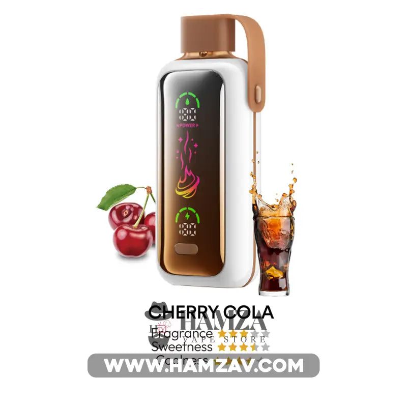 Vozol Disposable Star 20000 Puffs Cherry Cola Ice - فوزول ستار ديسبوزابل كولا كريز ساقع