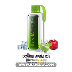 Vozol Disposable Star 20000 Puffs Double Apple Ice - فوزول ستار ديسبوزابل تفاحتين ساقع